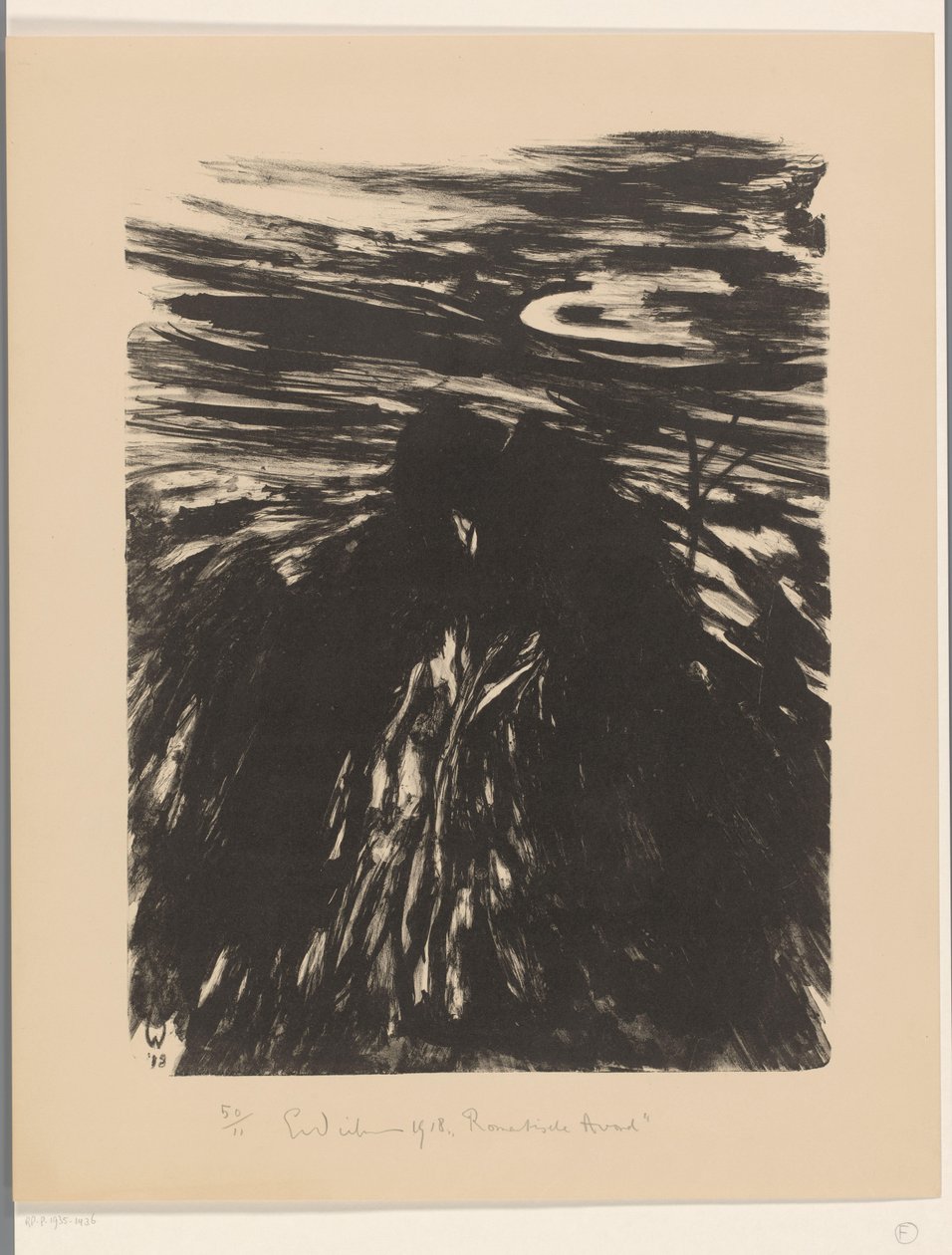 Serata romantica da Erich Wichmann (signed by artist)
