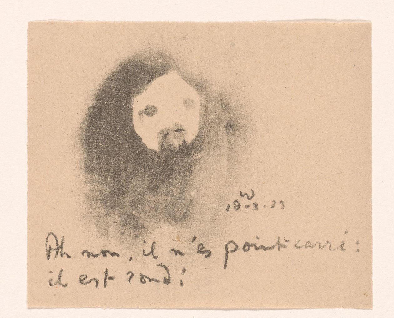 Contorni di un volto (Idealisti II e ulteriori annotazioni) da Erich Wichmann