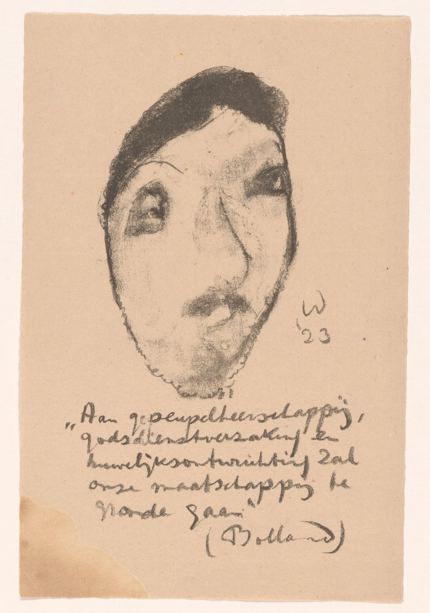 Caricatura di Gerard Bolland da Erich Wichmann