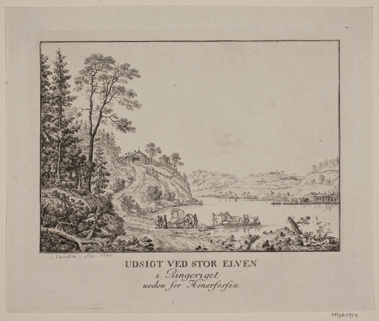 Paesaggio norvegese da Erik Pauelsen