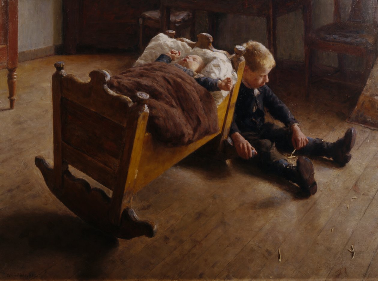 Due fratelli da Erik Theodor Werenskiold
