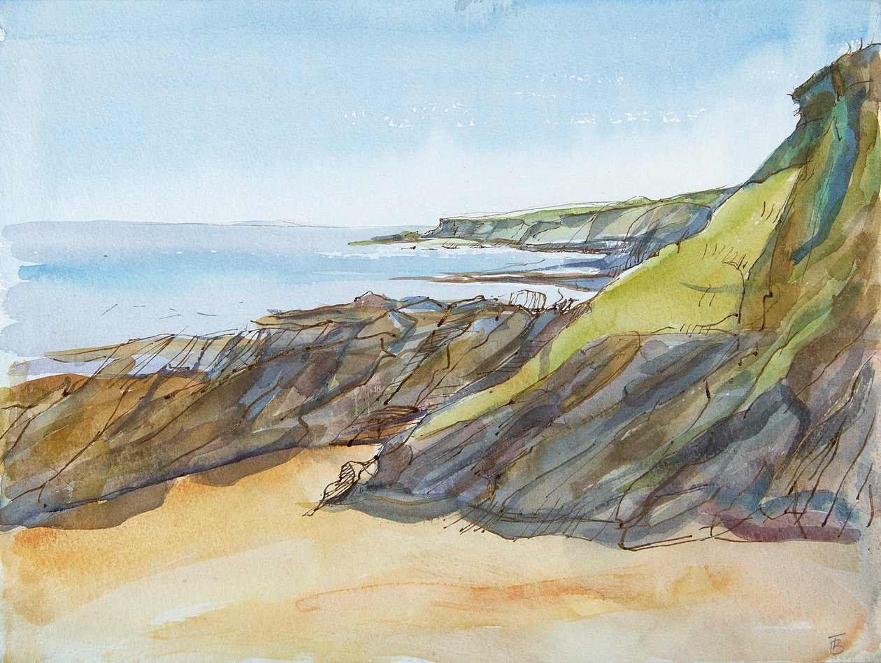 Spiaggia rocciosa sul Roseland da Erin Townsend