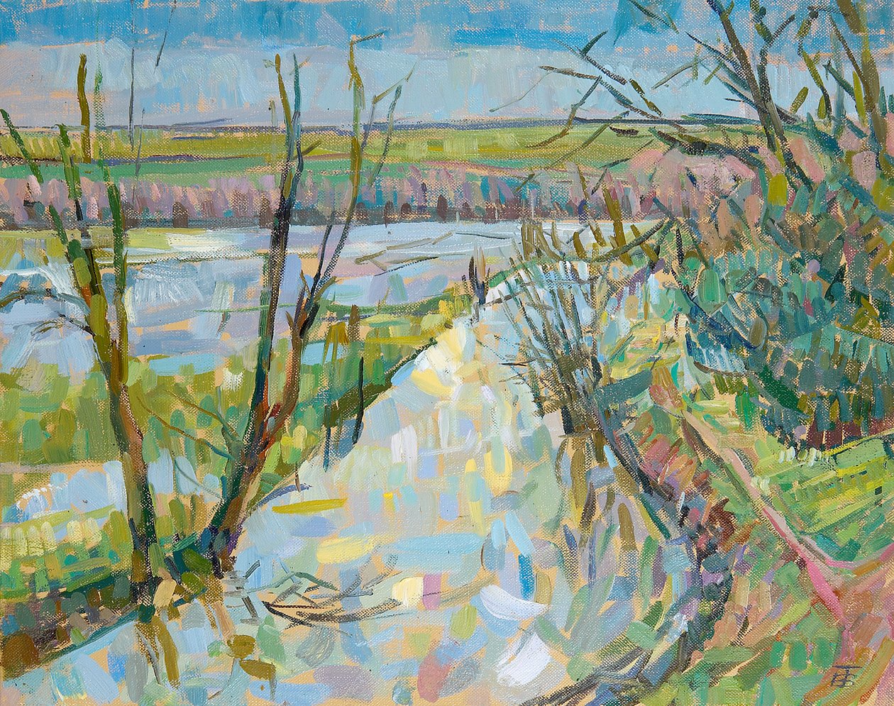 Il Cherwell da Rousham I da Erin Townsend