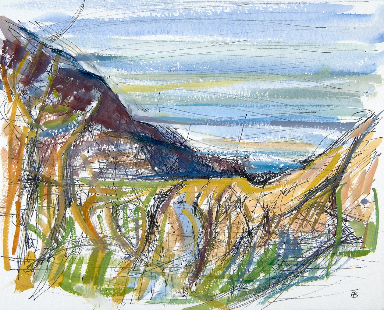 Verso Marsland Mouth, North Devon da Erin Townsend