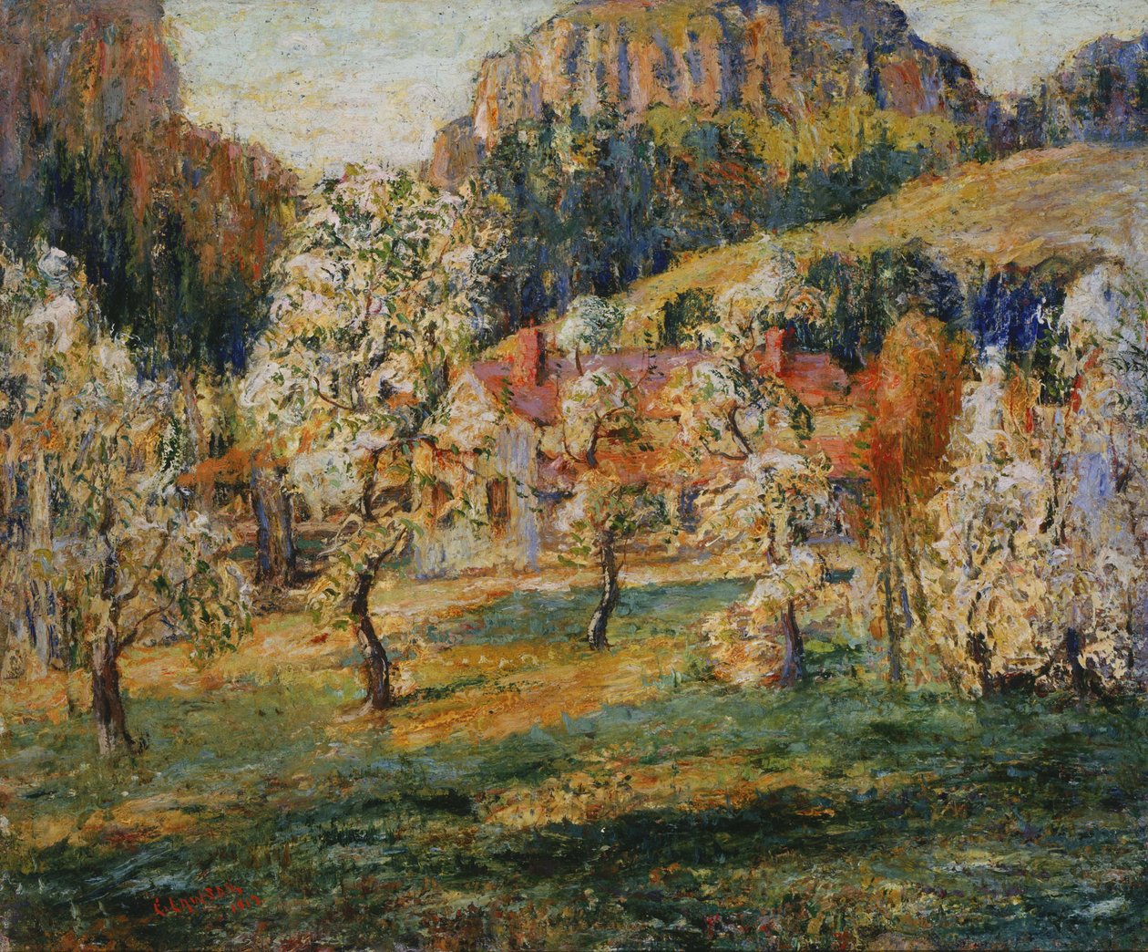Maggio in montagna da Ernest Lawson
