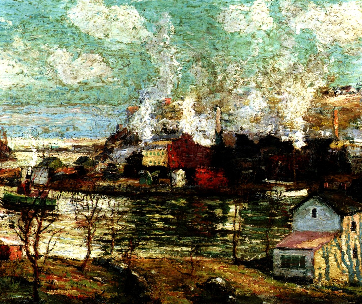 Spuyten Duyvil Creek, Brooklyn, New York, c.1914 da Ernest Lawson