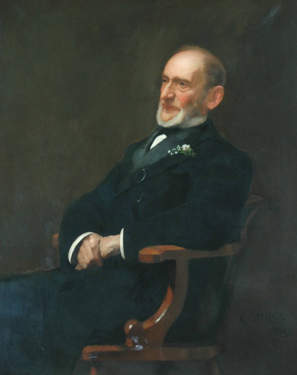 Sir Jacob Behrens, 1889 da Ernest Leopold Sichel