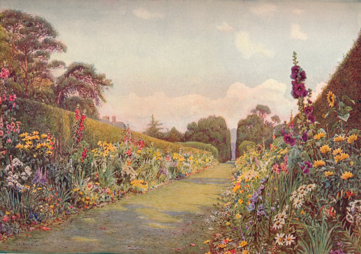 Il lungo confine, Holme Lacy, 1903 da Ernest Arthur Rowe