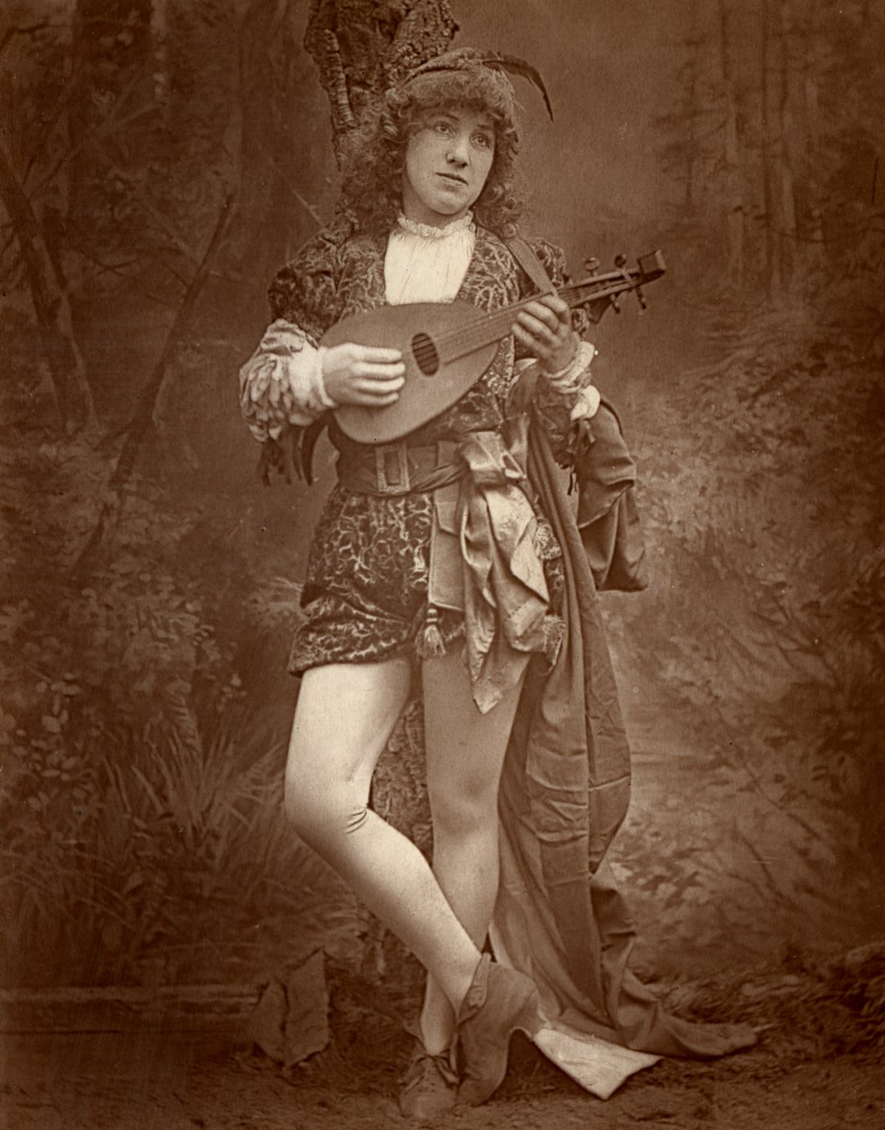 Grace Hawthorne, attrice americana da Ernest Barraud