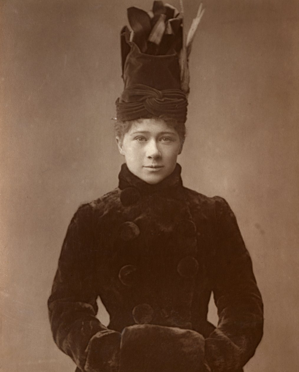 Marie Tempest, attrice e cantante britannica, 1888 da Ernest Barraud