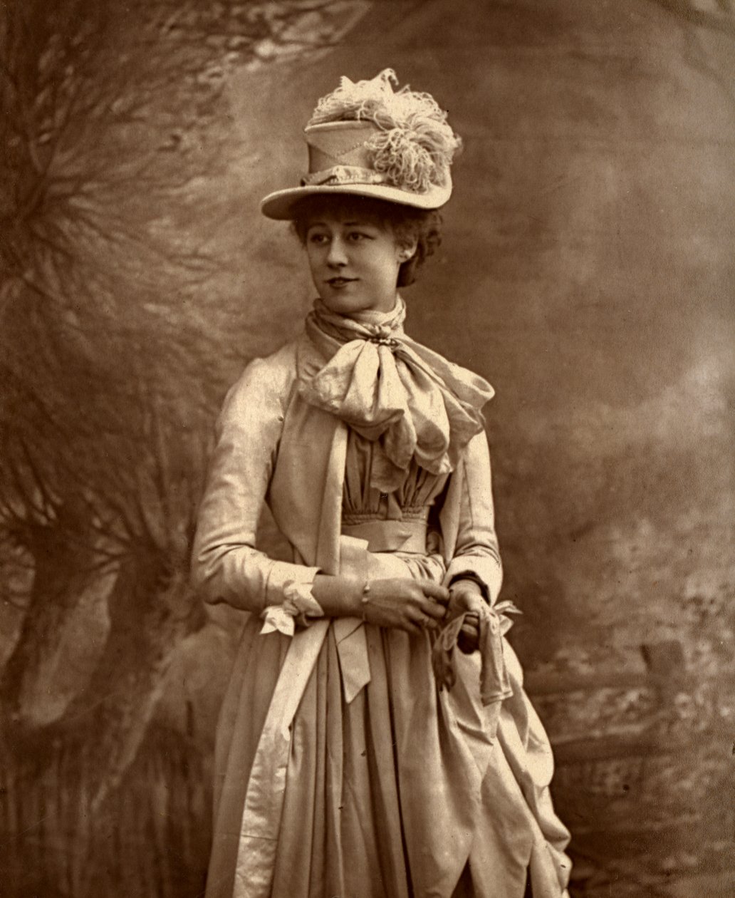 Violet Vanbrugh, attrice britannica, 1887 da Ernest Barraud