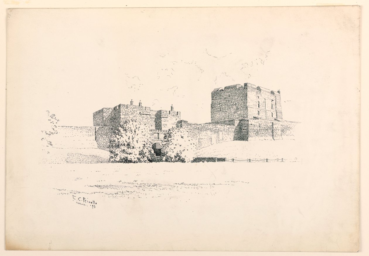 Il castello di Carlisle da Ernest Clifford Peixotto