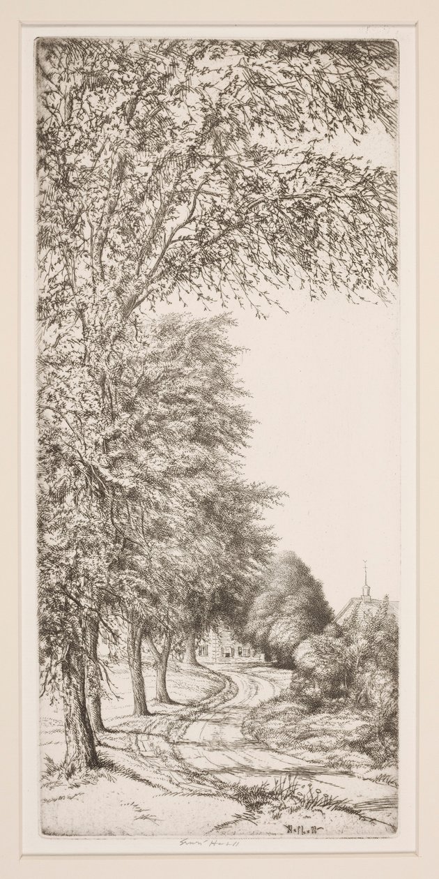 Strada di campagna da Ernest Haskell