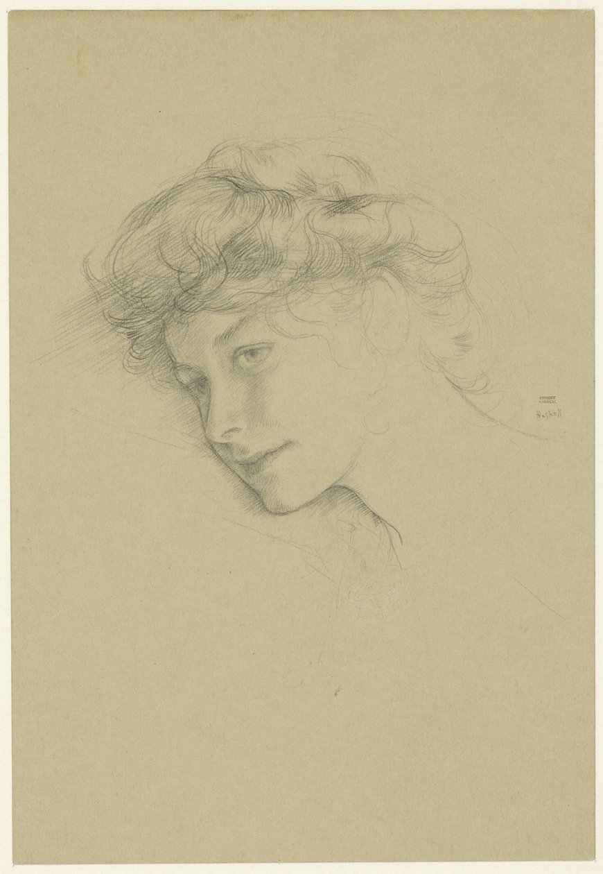 Ritratto di una giovane donna da Ernest Haskell