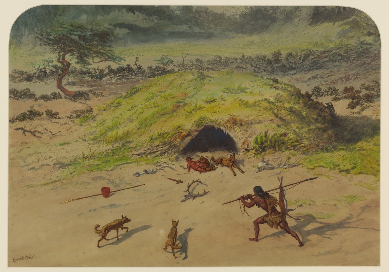 Scena Preistorica da Ernest Henry Griset