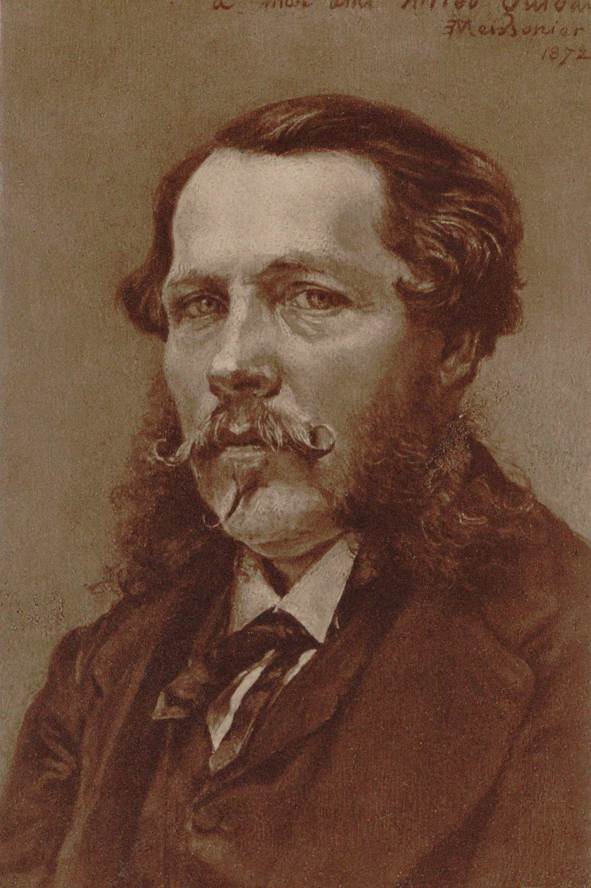Ritratto del pianista e compositore Alfred Quidant, 1872 da Jean Louis Ernest Meissonier