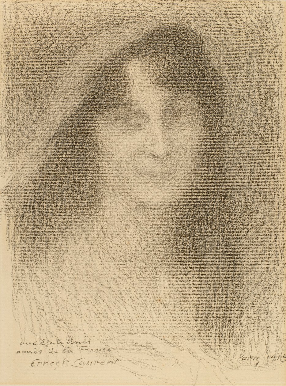 Testa femminile da Ernest Joseph Laurent