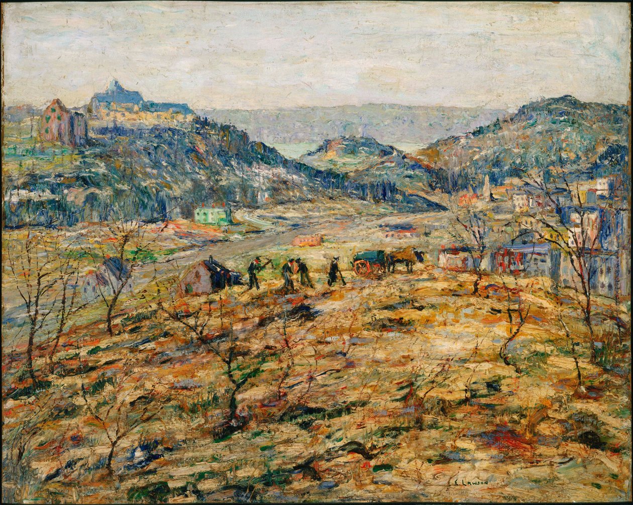 Periferie della città da Ernest Lawson