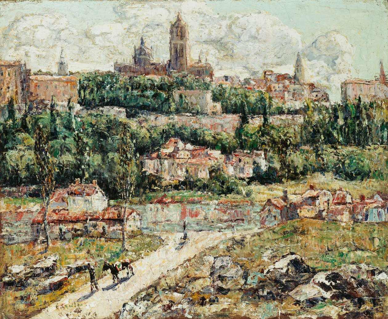Segovia, Spagna, c.1916 da Ernest Lawson