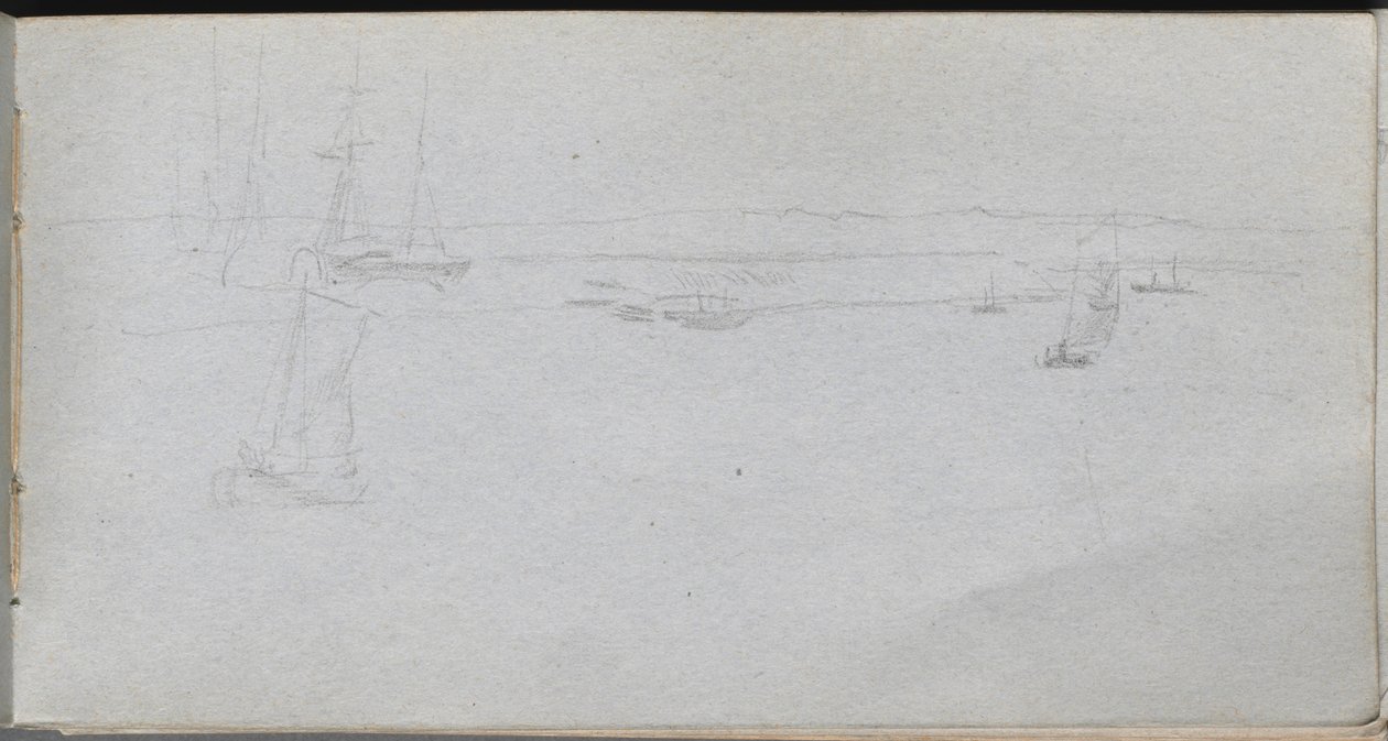 Paesaggio marino da Jean Louis Ernest Meissonier