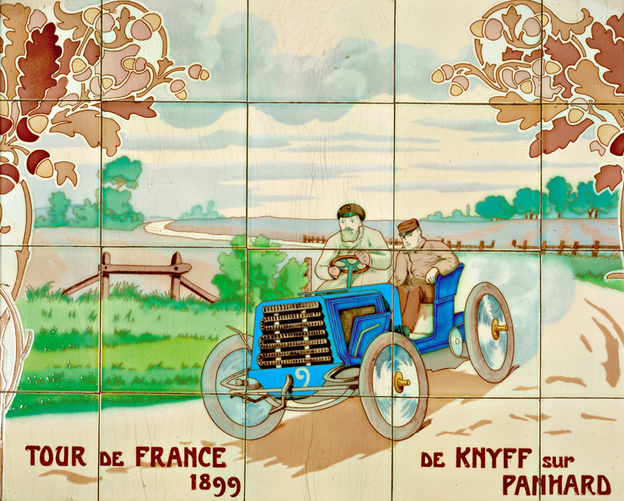 De Knyff alla guida di un