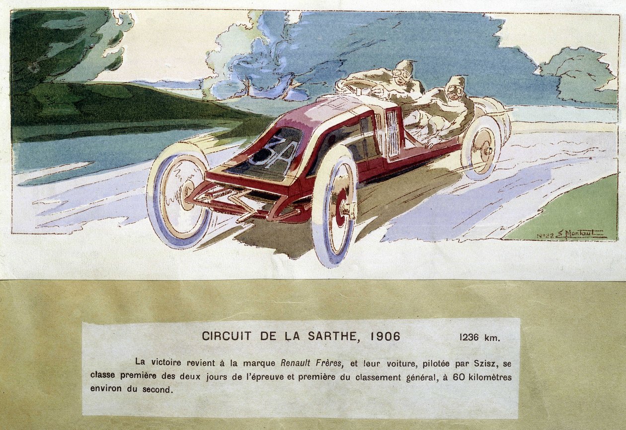 Il Circuito de La Sarthe da Ernest Montaut