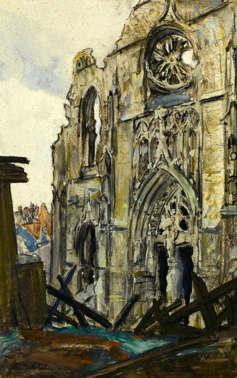 Peronne, 3.1.1919 da Ernest Procter