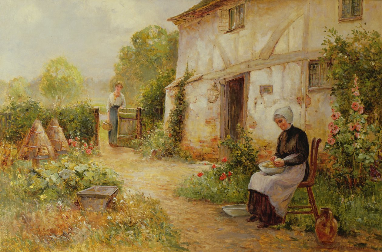 Sbucciando Patate da Ernest Walbourn