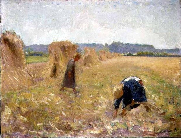 Il raccolto, c.1929 da Ernest Welvaert
