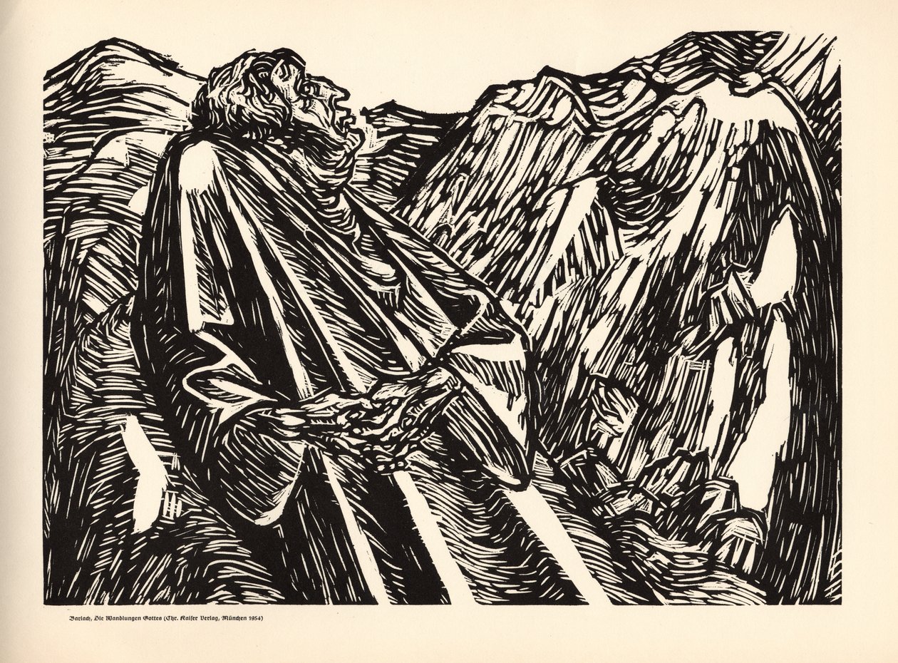 Le trasformazioni di Dio - 6 - Le rocce da Ernst Barlach