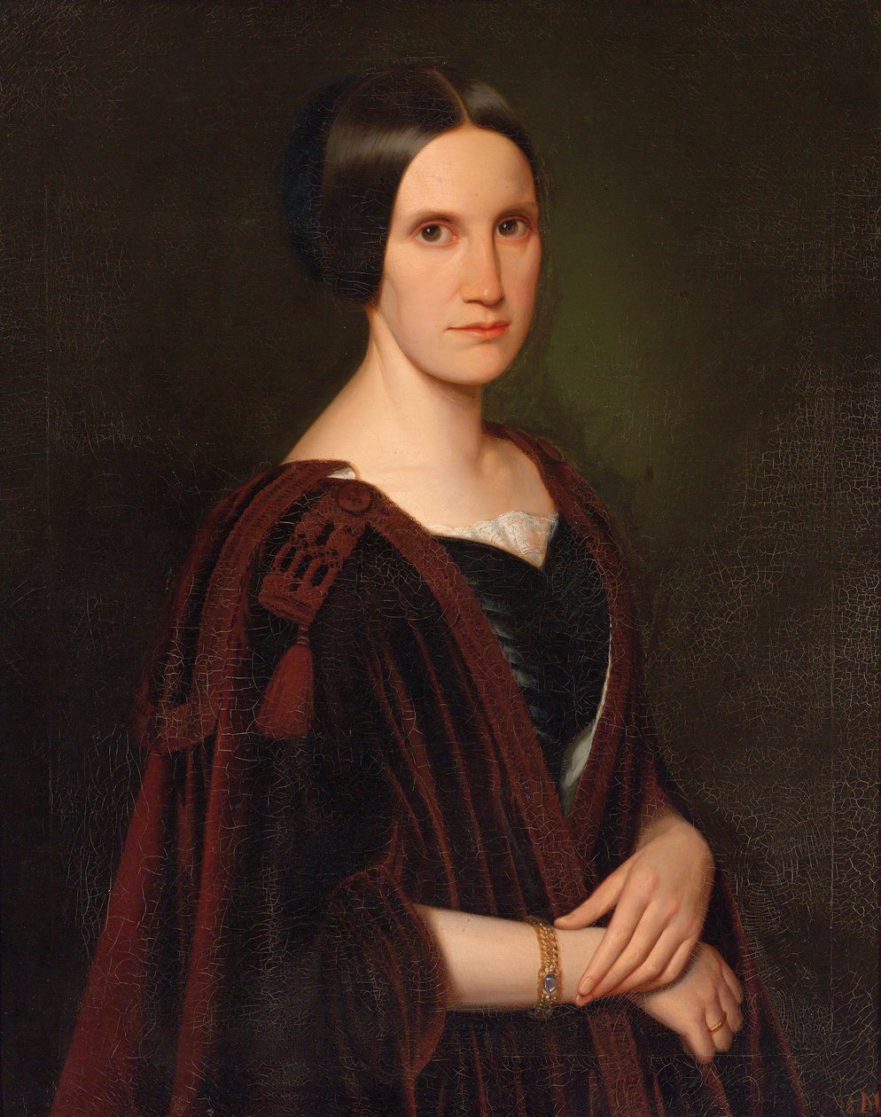Ritratto di Juliana von Fradeneck da Ernst Christian Moser