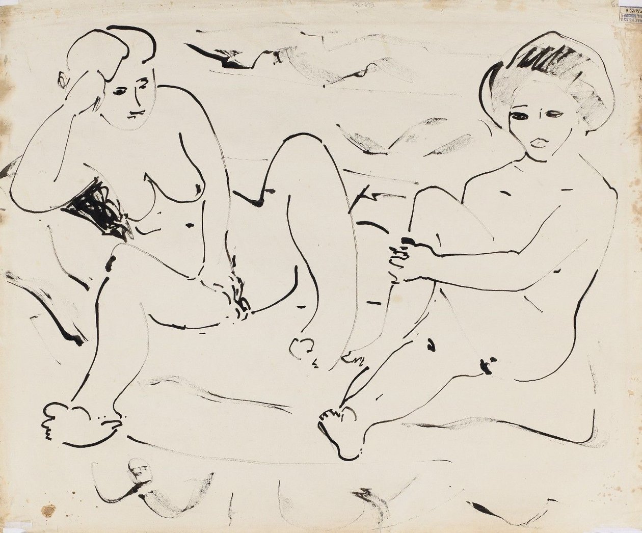Nudo (verso) da Ernst Ludwig Kirchner