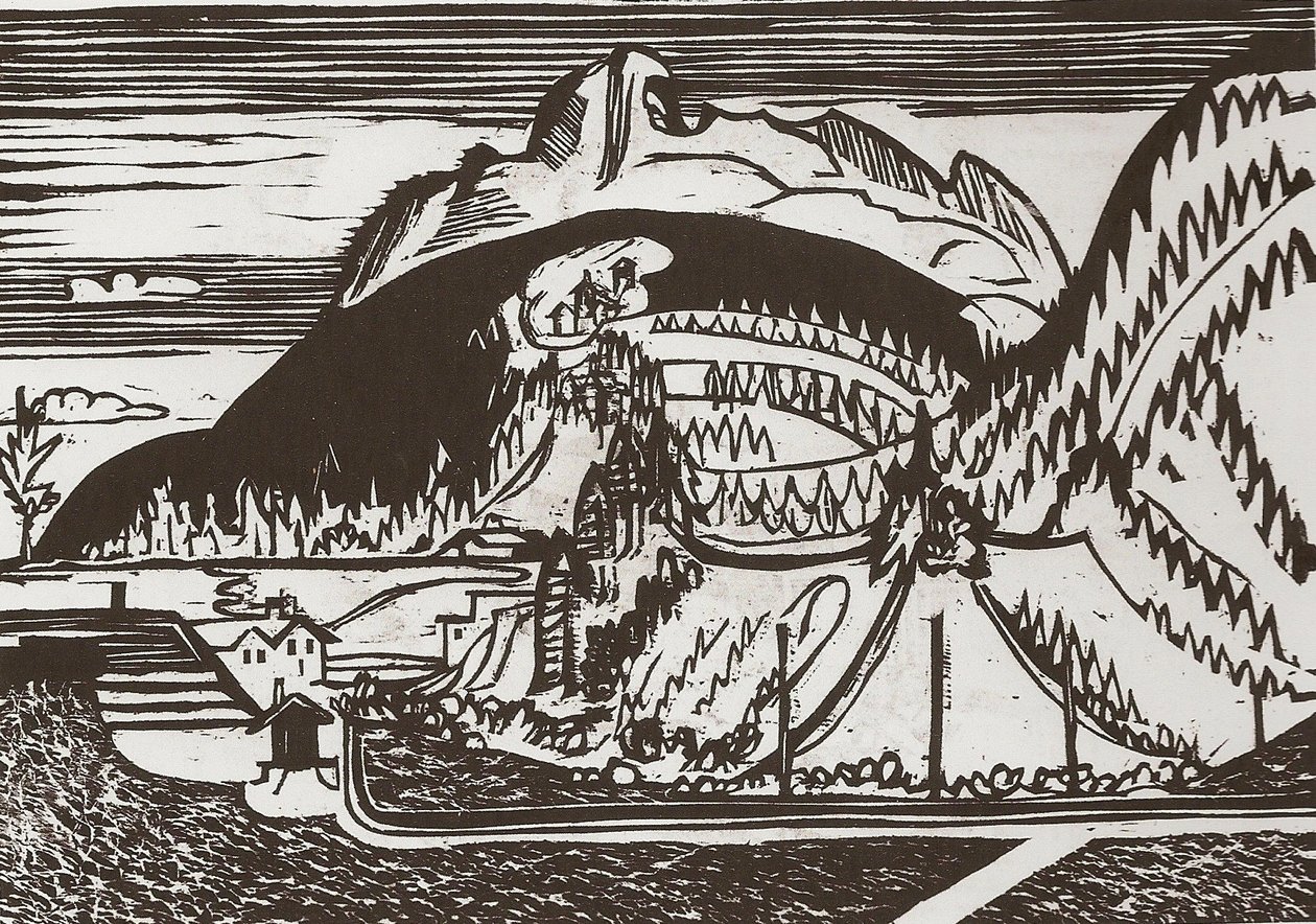 Monte Clavadeler da Ernst Ludwig Kirchner