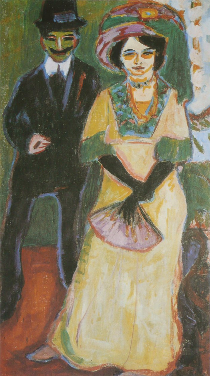 Dodo e suo fratello da Ernst Ludwig Kirchner