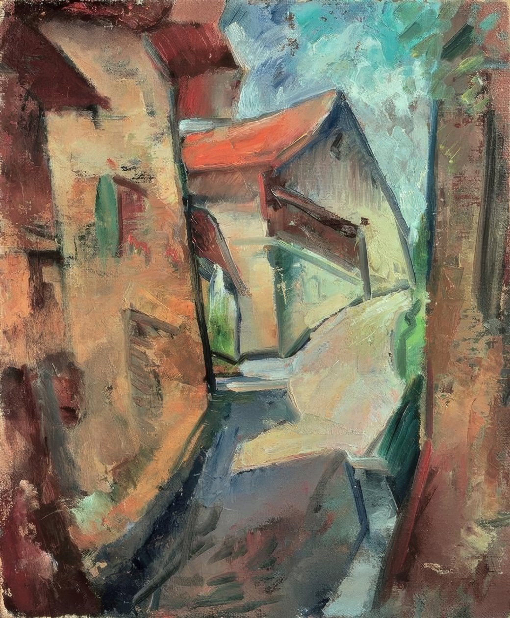Villaggio da Ernst Ludwig Kirchner