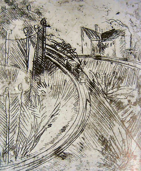 Gasometro a Schöneberg da Ernst Ludwig Kirchner