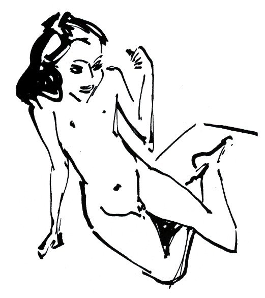 Piccola Fränzi da Ernst Ludwig Kirchner