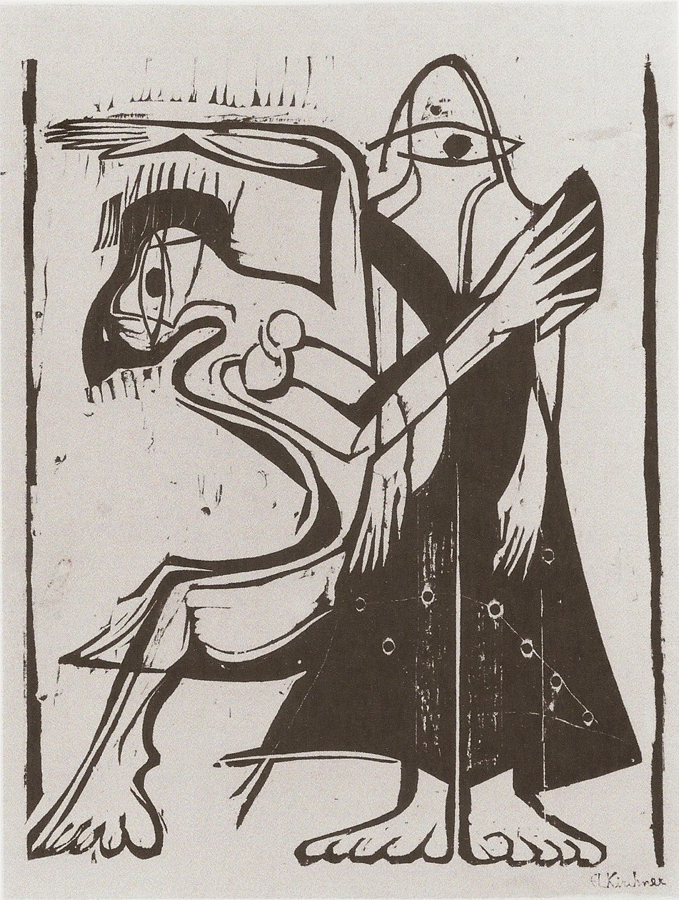 Danza delle maschere da Ernst Ludwig Kirchner