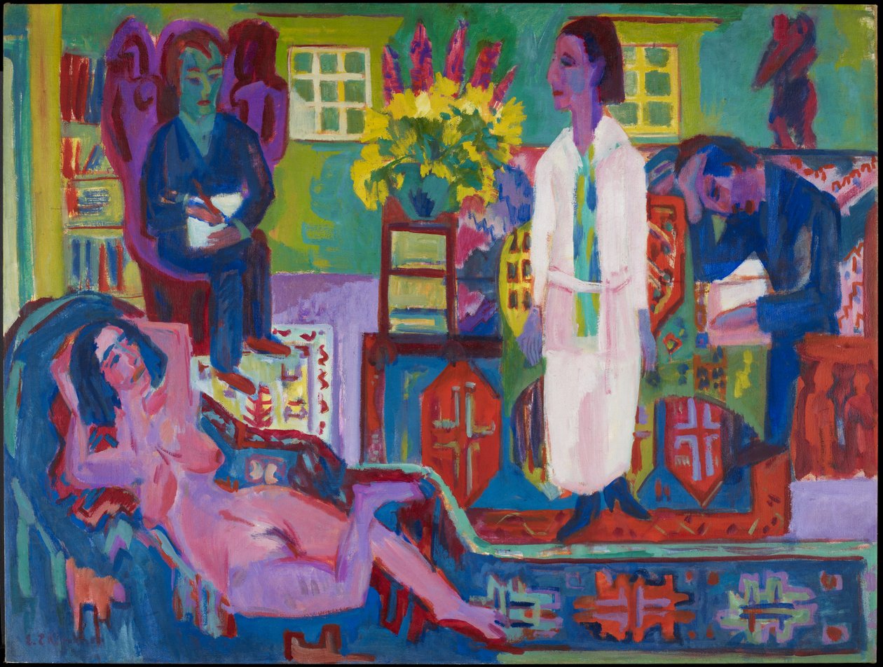 Boemia Moderna, 1924 da Ernst Ludwig Kirchner