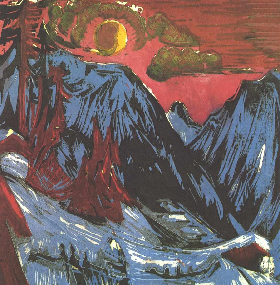 Notte di luna da Ernst Ludwig Kirchner
