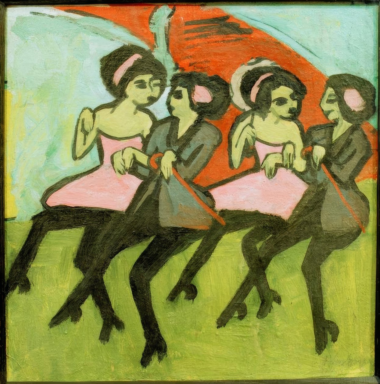 Ballerine di Panama da Ernst Ludwig Kirchner