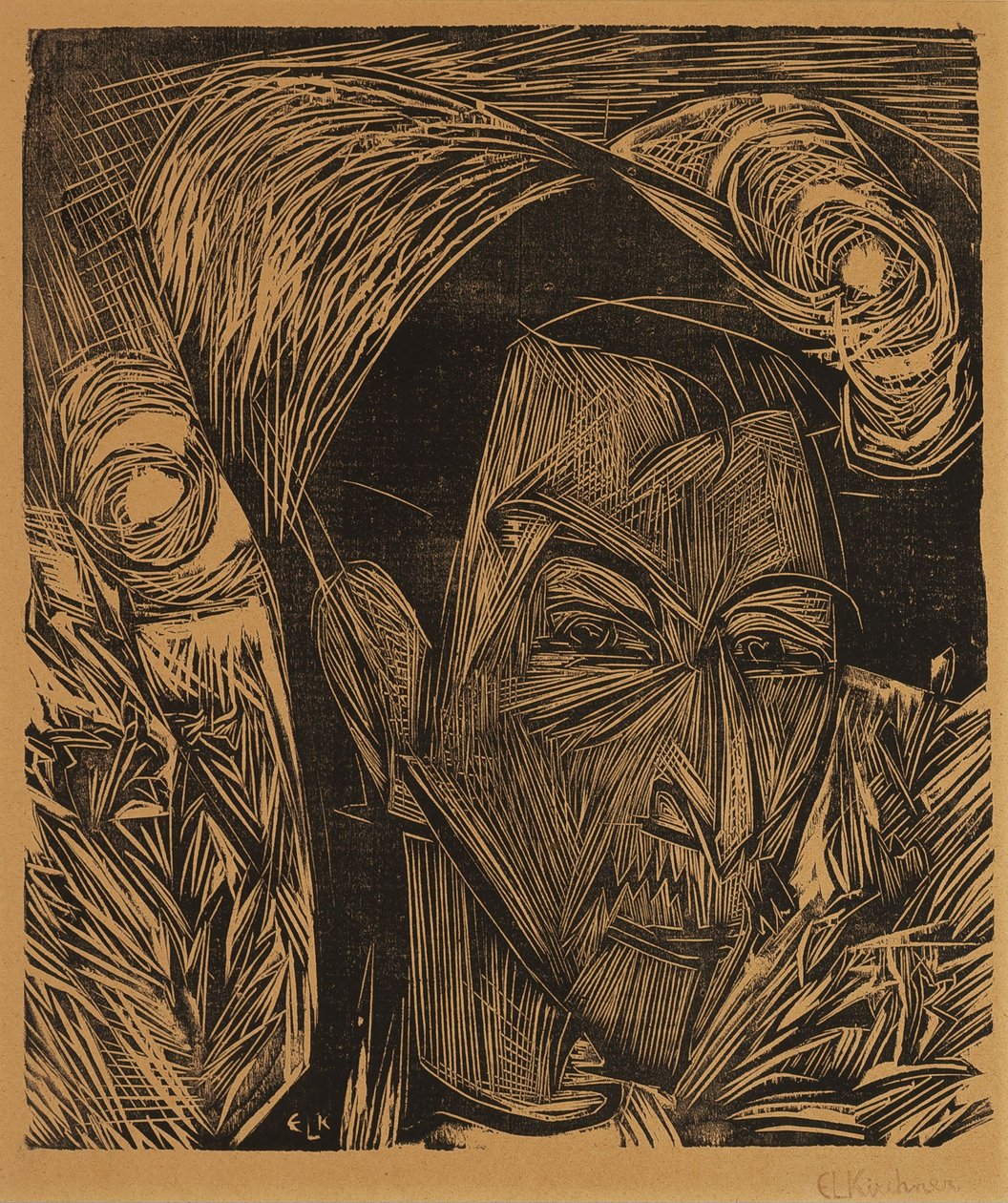 Ritratto di David Müller da Ernst Ludwig Kirchner