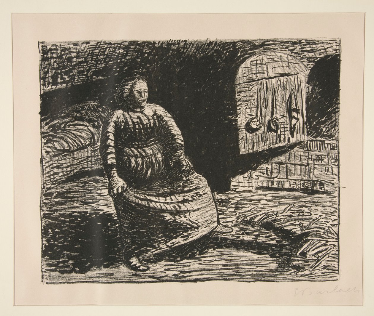 La Donna al Focolare da Ernst Barlach