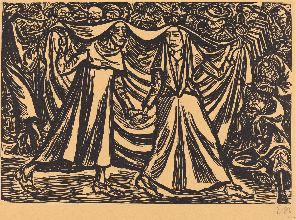 La danza della morte II da Ernst Barlach