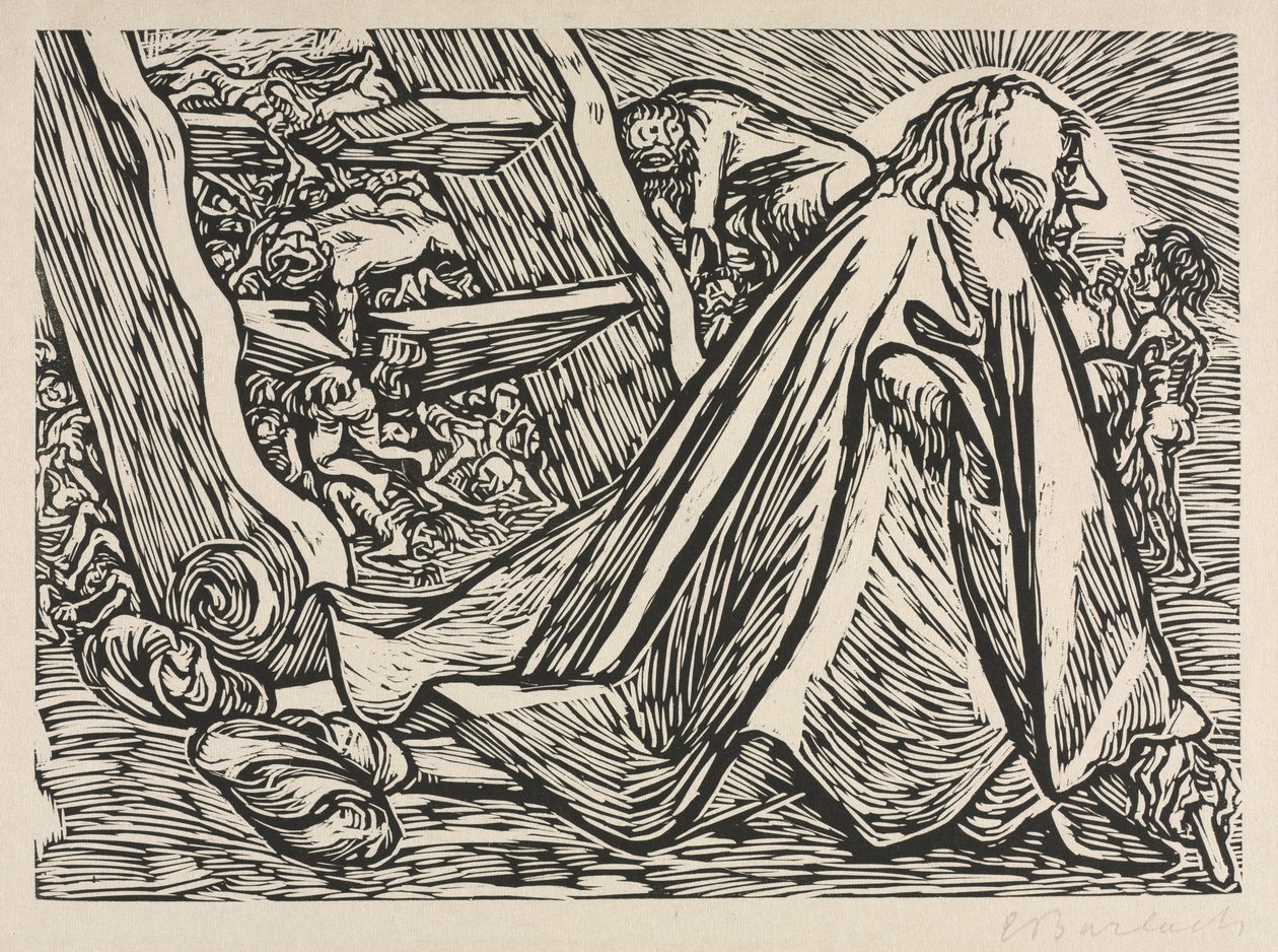 Le trasformazioni di Dio: Il mendicante divino da Ernst Barlach