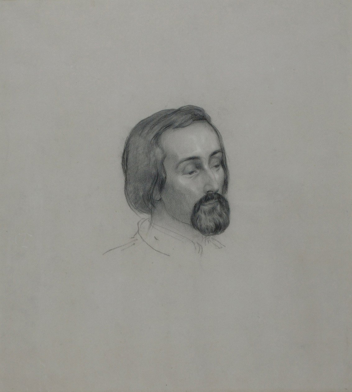 Ritratto del poeta Heinrich Heine 1797-1856 da Ernst Benedikt Kietz