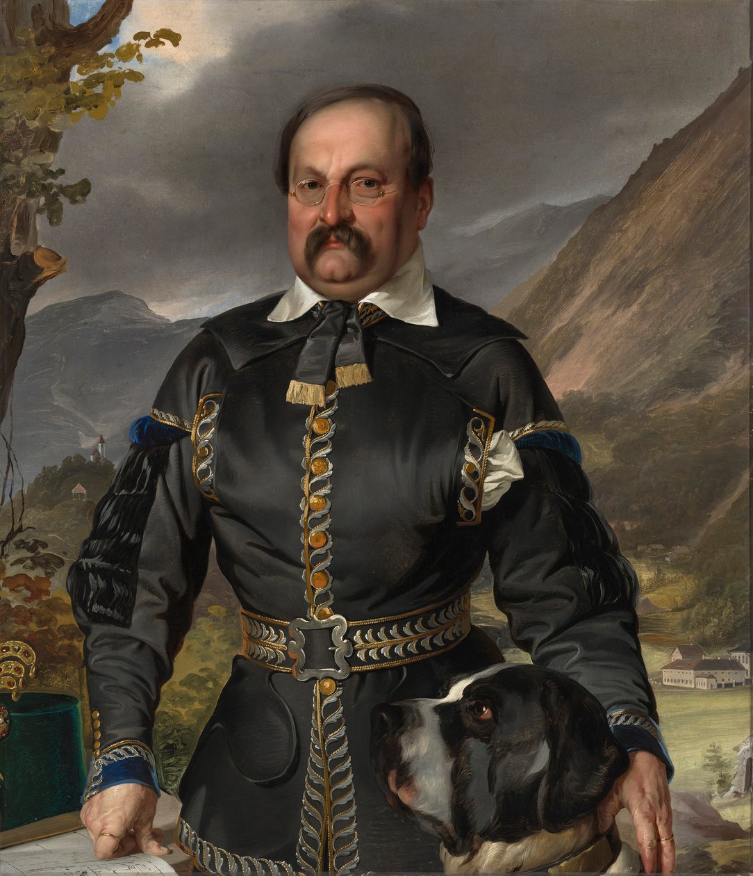 Tedesco: Franz Anton Ritter von Jakomini in uniforme da minatore da Ernst Christian Moser