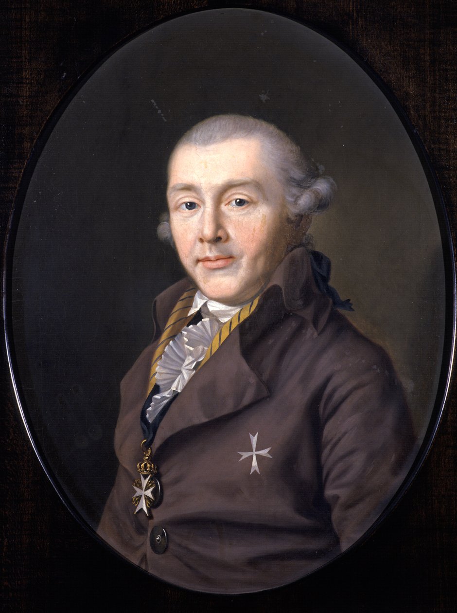 Ritratto del principe August von Sachsen-Gotha-Altenburg, 1795 da Ernst Christian Specht