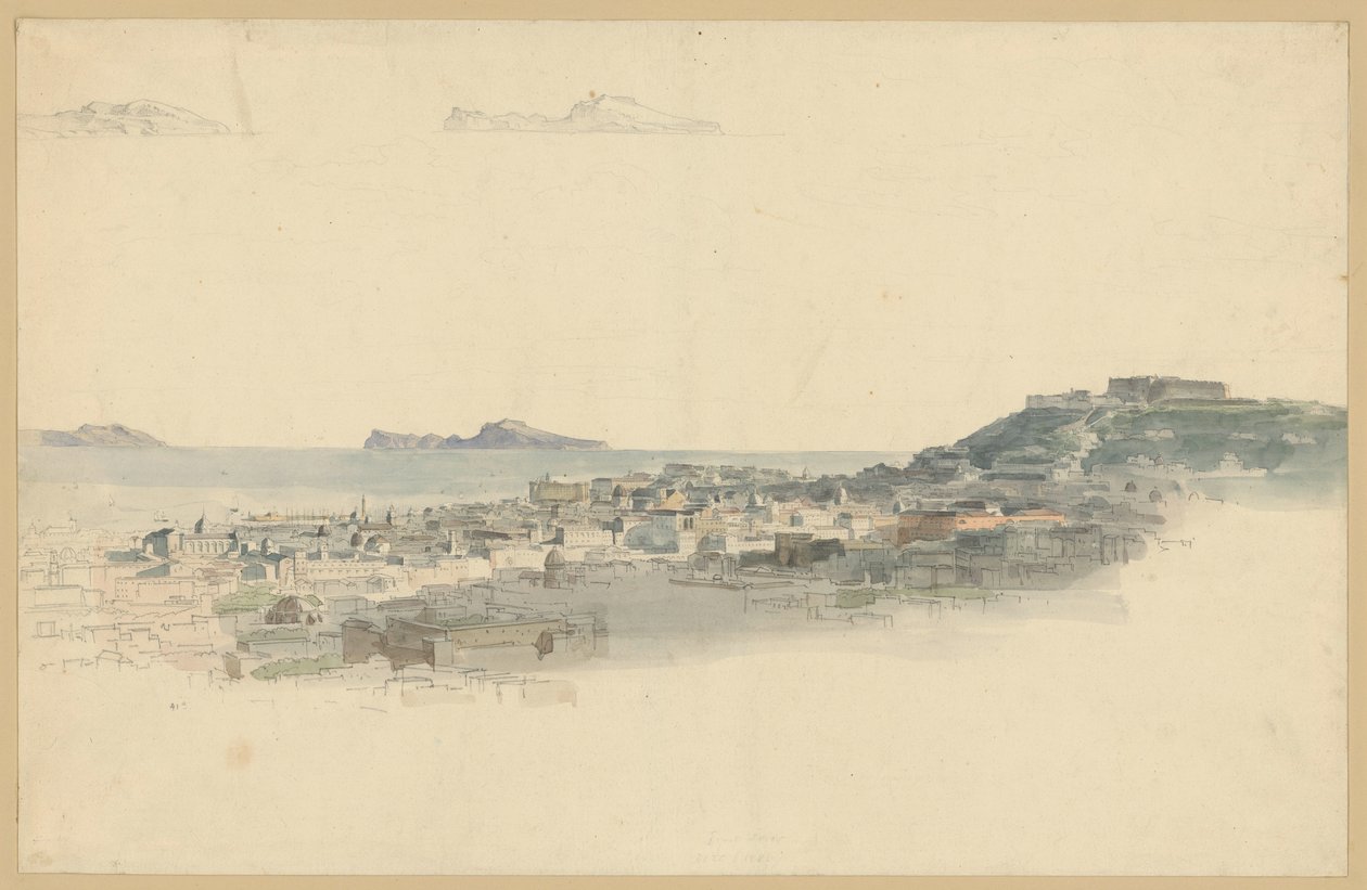 Vista su Napoli e sull