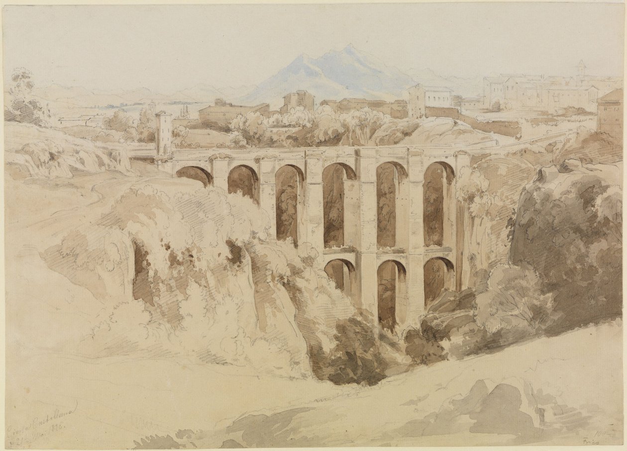 Civita Castellana da Ernst Fries